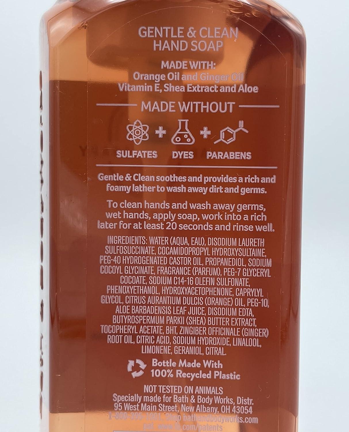 image:imageBath amp Body Works Japanese Cherry Blossom Body Wash Nourishing Cleanser with ProVitamin B5 amp Aloe Iconic Floral Scent Gentle for Daily Use 10 fl oz 1 PackOrange Ginger