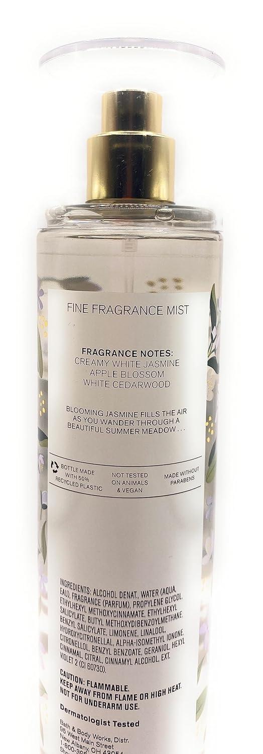 image:imageBath amp Body Works Japanese Cherry Blossom Fine Fragrance Mist Body Spray amp Perfume for Women LongLasting Personal Fragrance Iconic Floral Scent 8 fl oz 1 PackWhite Jasmine