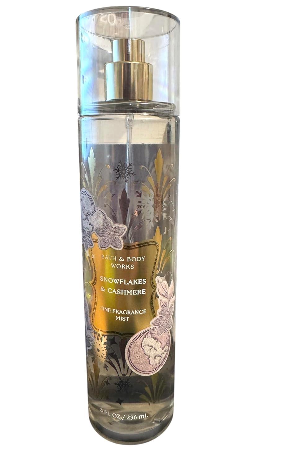 image:imageBath amp Body Works Japanese Cherry Blossom Fine Fragrance Mist Body Spray amp Perfume for Women LongLasting Personal Fragrance Iconic Floral Scent 8 fl oz 1 PackSnowflakes Cashmere