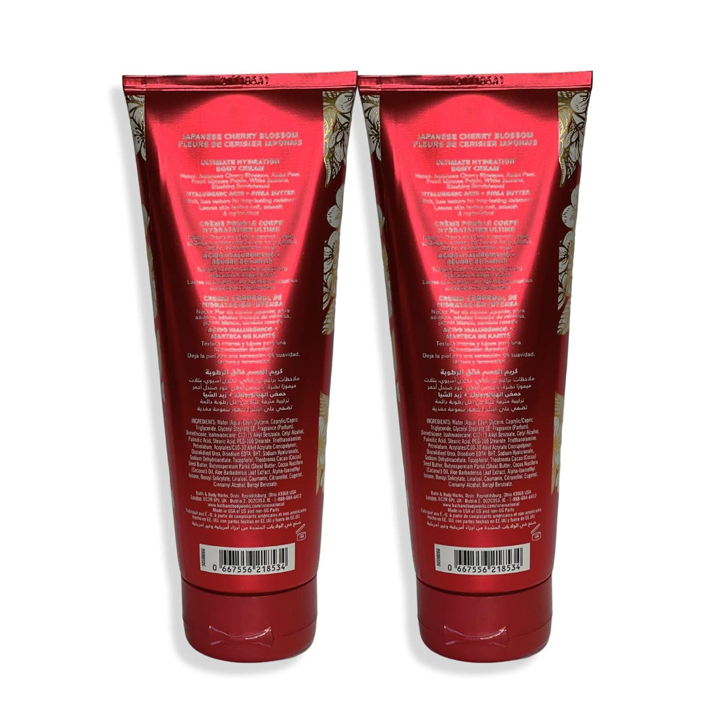 image:imageBath amp Body Works Lavender Vanilla Aromatherapy Body Cream Ultimate Hydration Moisturizer with Shea Butter amp Hyaluronic Acid for Dry Skin 8 fl oz 1 PackJapanese Cherry Blossom