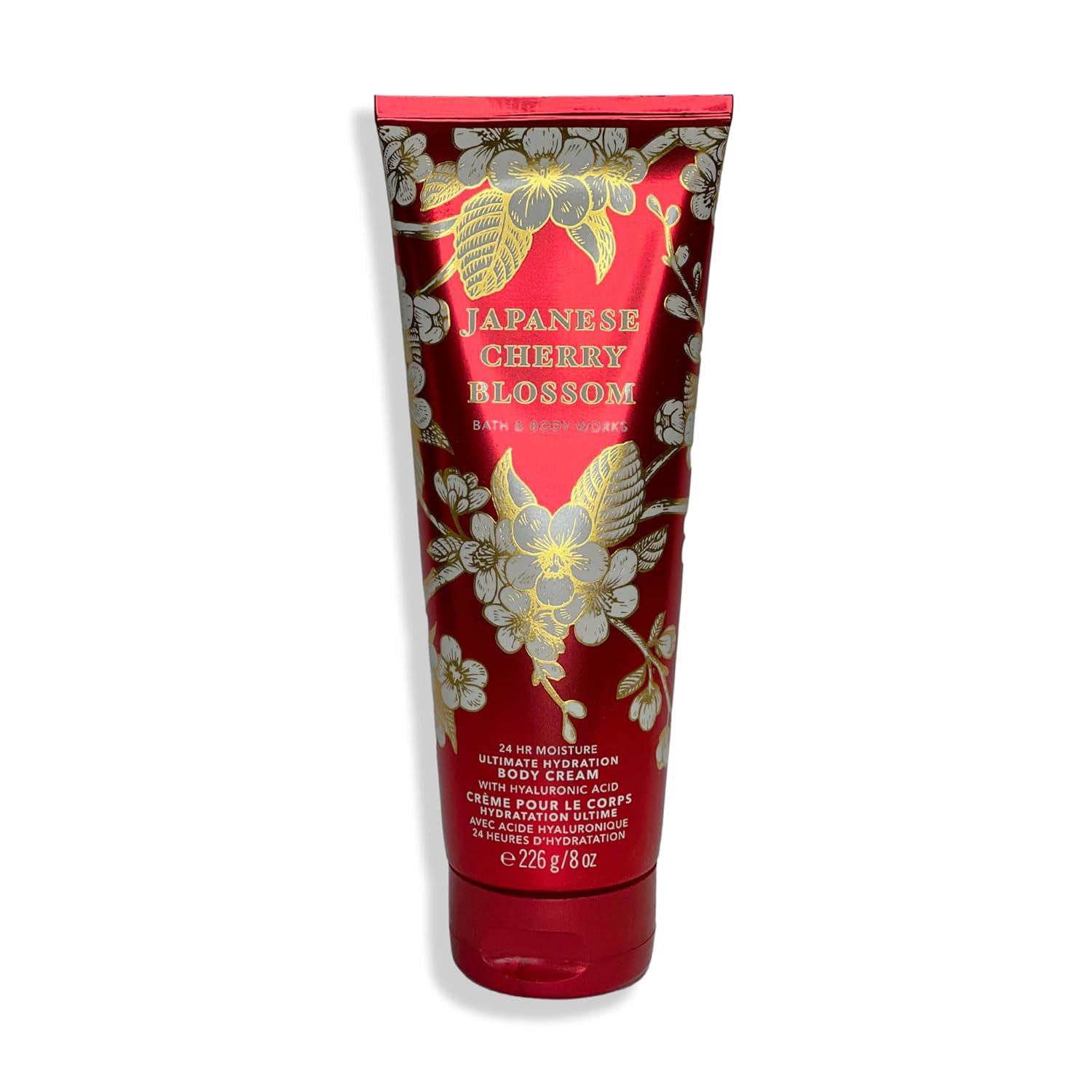 image:imageBath amp Body Works Lavender Vanilla Aromatherapy Body Cream Ultimate Hydration Moisturizer with Shea Butter amp Hyaluronic Acid for Dry Skin 8 fl oz 1 PackJapanese Cherry Blossom