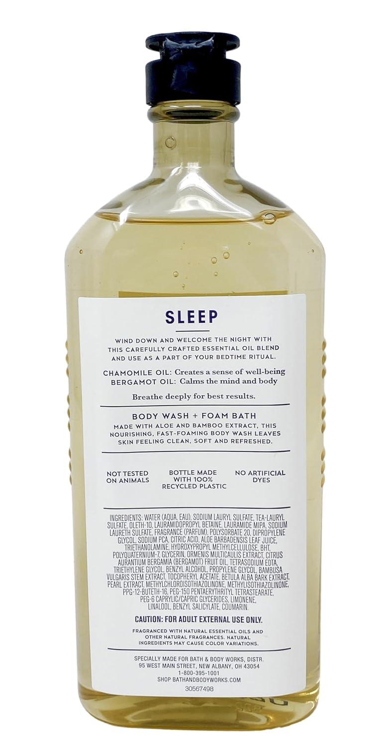 image:imageBath amp Body Works Lavender Vanilla Body Wash amp Foam Bath Aromatherapy Cleanser with Vitamin E amp Aloe NonDrying amp Gentle for Daily Use 10 fl oz 2 PackChamomile Bergamot