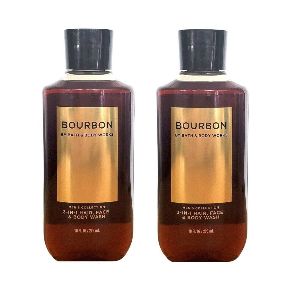image:imageBath amp Body Works 3in1 Hair Face amp Body Wash for Men Ocean Scent Mens Shampoo amp Cleanser with ProVitamin B5 amp Aloe Coastal Air amp Cypress Scent 10 fl oz 2 PackBourbon