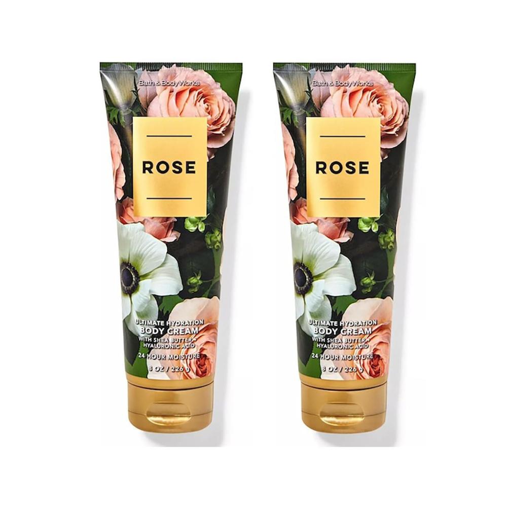image:imageBath amp Body Works A Thousand Wishes Body Cream Ultimate Hydration Moisturizer with Shea Butter amp Hyaluronic Acid for Dry Skin Prosecco and Peony Scent 8 oz  2 PackRose