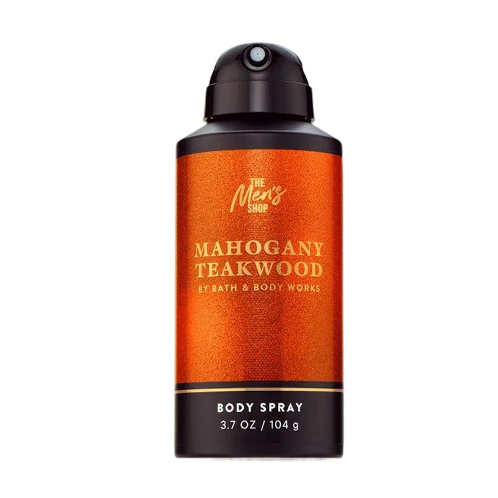image:imageBath amp Body Works Body Spray for Men Mahogany Teakwood Scent Mens Spray with LongLasting Personal Fragrance Warm Woodsy amp Masculine Scent 8 oz  1 PackWood