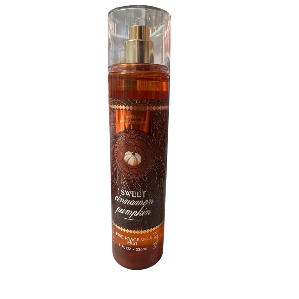 image:imageBath amp Body Works Gingham Gorgeous Fine Fragrance Mist Body Spray amp Perfume for Women LongLasting Personal Fragrance Pink Strawberries Peony Blooms and Peach Nectar Scent 8 fl oz 1 PackSweet Cinnamon Pumpkin