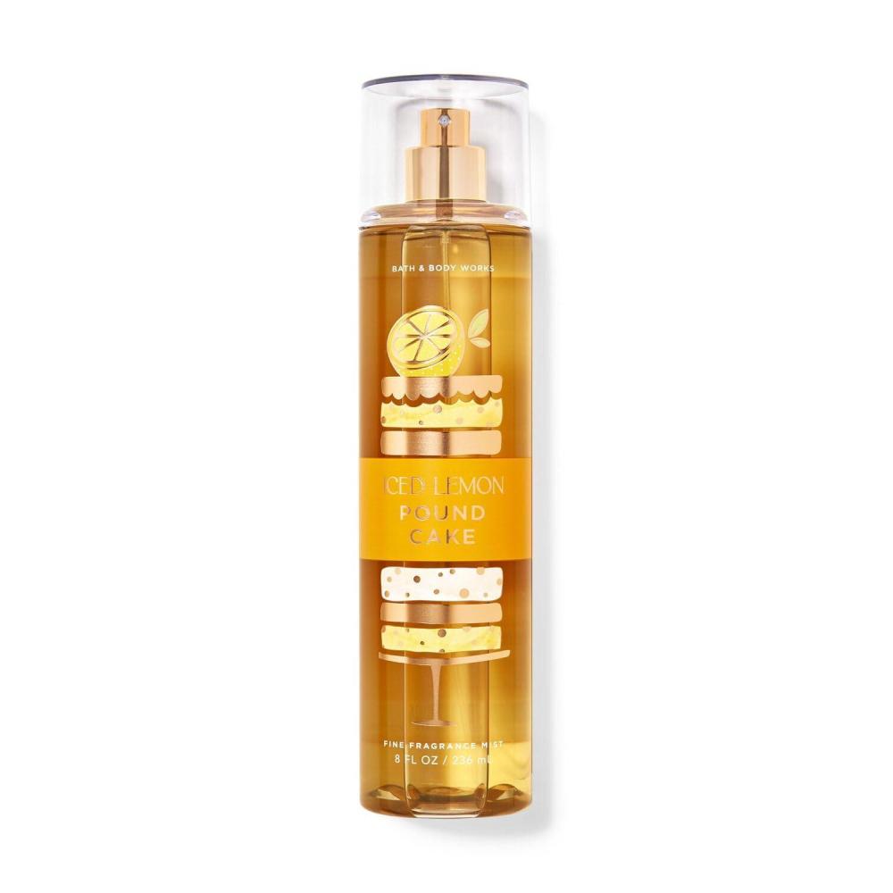 image:imageBath amp Body Works Gingham Gorgeous Fine Fragrance Mist Body Spray amp Perfume for Women LongLasting Personal Fragrance Pink Strawberries Peony Blooms and Peach Nectar Scent 8 fl oz 1 PackIced Lemon Pound Cake