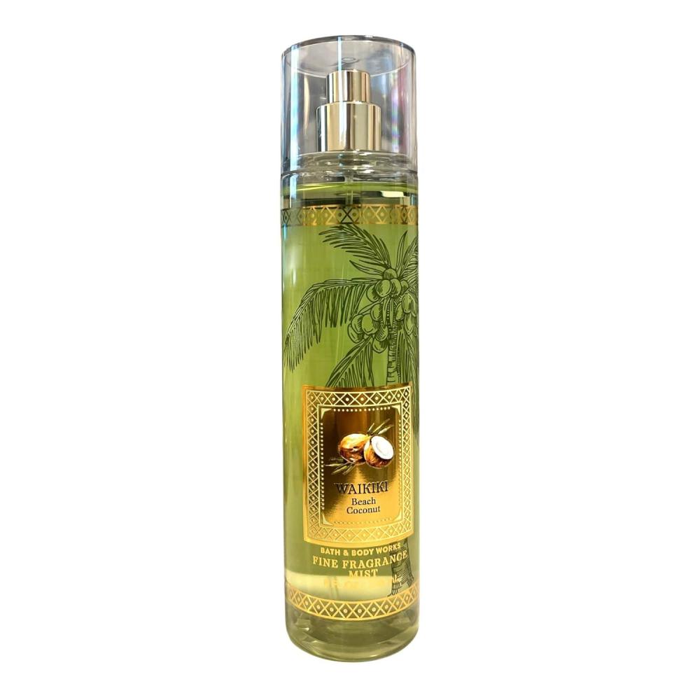 image:imageBath amp Body Works Gingham Gorgeous Fine Fragrance Mist Body Spray amp Perfume for Women LongLasting Personal Fragrance Pink Strawberries Peony Blooms and Peach Nectar Scent 8 fl oz 1 PackWaikiki Beach Coconut