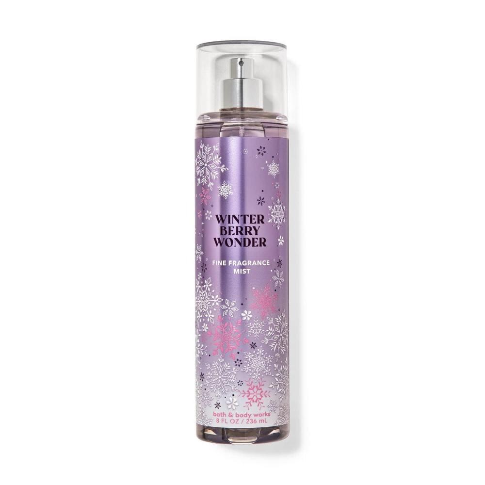image:imageBath amp Body Works Gingham Gorgeous Fine Fragrance Mist Body Spray amp Perfume for Women LongLasting Personal Fragrance  Pink Strawberries Peony Blooms and Peach Nectar Scent 8 fl oz  1 PackWinter Berry Wonder
