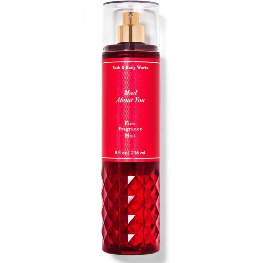 image:imageBath amp Body Works Gingham Gorgeous Fine Fragrance Mist Body Spray amp Perfume for Women LongLasting Personal Fragrance  Pink Strawberries Peony Blooms and Peach Nectar Scent 8 fl oz  1 PackMad About You