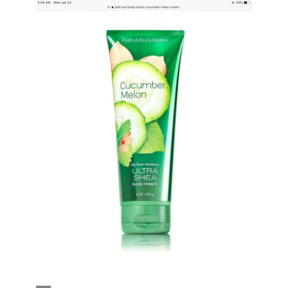 image:imageBath amp Body Works Lavender Vanilla Aromatherapy Body Cream Ultimate Hydration Moisturizer with Shea Butter amp Hyaluronic Acid for Dry Skin 8 fl oz  1 PackCucumber Melon