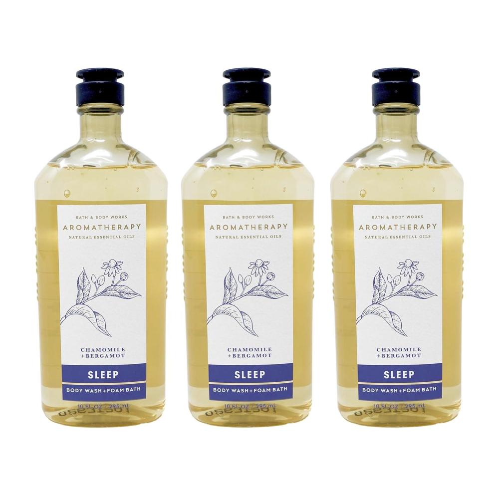 image:imageBath amp Body Works Lavender Vanilla Body Wash amp Foam Bath Aromatherapy Cleanser with Vitamin E amp Aloe NonDrying amp Gentle for Daily Use 10 fl oz 2 PackChamomile Bergamot
