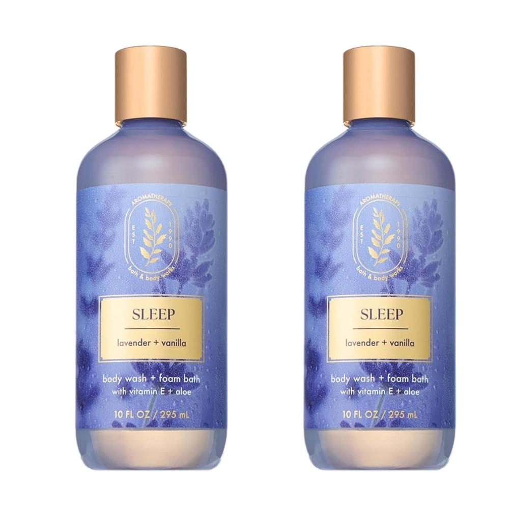 image:imageBath amp Body Works Lavender Vanilla Body Wash amp Foam Bath Aromatherapy Cleanser with Vitamin E amp Aloe NonDrying amp Gentle for Daily Use 10 fl oz 2 PackLavender Vanilla