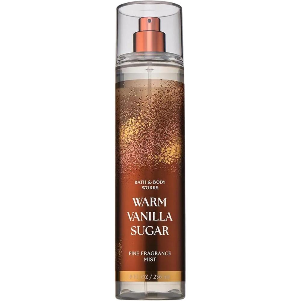 image:imageBath amp Body Works Warm Vanilla Sugar Fine Fragrance Mist Body Spray amp Perfume for Women LongLasting Personal Fragrance Sparkling Sugar and Sweet Vanilla Scent 8 fl oz 1 Pack