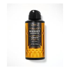 Bath & Body Works Body Spray for Men, Mahogany Teakwood Scent, Men’s Spray with Long-Lasting Personal Fragrance, Warm Woodsy & Masculine Scent, 8 oz – 1 Pack(Whiskey Reserve)