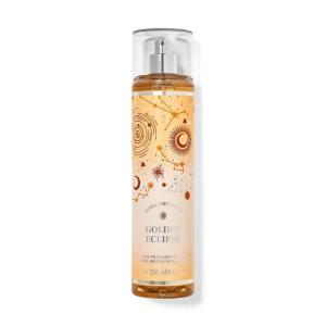 Bath & Body Works Gingham Gorgeous Fine Fragrance Mist, Body Spray & Perfume for Women, Long-Lasting Personal Fragrance – Pink Strawberries, Peony Blooms, and Peach Nectar Scent, 8 fl oz – 1 Pack(Golden Eclipse)