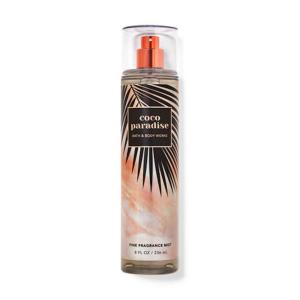 Bath & Body Works Gingham Gorgeous Fine Fragrance Mist, Body Spray & Perfume for Women, Long-Lasting Personal Fragrance – Pink Strawberries, Peony Blooms, and Peach Nectar Scent, 8 fl oz – 1 Pack(Coco Pardise)