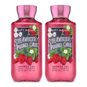 Bath & Body Works Japanese Cherry Blossom Body Wash, Nourishing Cleanser with Pro-Vitamin B5 & Aloe, Iconic Floral Scent, Gentle for Daily Use, 10 fl oz – 1 Pack(Strawberry Pound Cake (Bottle Artwork/Color May Vary))