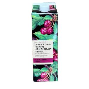 Bath & Body Works Japanese Cherry Blossom Body Wash, Nourishing Cleanser with Pro-Vitamin B5 & Aloe, Iconic Floral Scent, Gentle for Daily Use, 10 fl oz – 1 Pack(Black Cherry Merlot)
