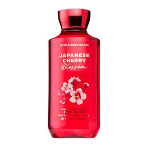 Bath & Body Works Japanese Cherry Blossom Body Wash, Nourishing Cleanser with Pro-Vitamin B5 & Aloe, Iconic Floral Scent, Gentle for Daily Use, 10 fl oz – 1 Pack(Floral)