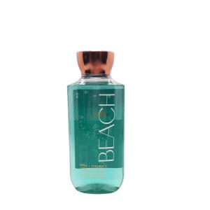 Bath & Body Works Japanese Cherry Blossom Body Wash, Nourishing Cleanser with Pro-Vitamin B5 & Aloe, Iconic Floral Scent, Gentle for Daily Use, 10 fl oz – 1 Pack(At the Beach (Artwork/Color May Vary))