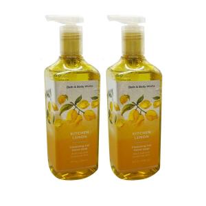 Bath & Body Works Japanese Cherry Blossom Body Wash, Nourishing Cleanser with Pro-Vitamin B5 & Aloe, Iconic Floral Scent, Gentle for Daily Use, 10 fl oz – 1 Pack(Kitchen Lemon)