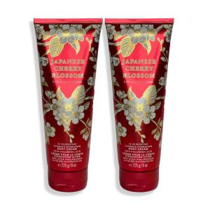 Bath & Body Works Lavender Vanilla Aromatherapy Body Cream, Ultimate Hydration Moisturizer with Shea Butter & Hyaluronic Acid for Dry Skin, 8 fl oz – 1 Pack(Japanese Cherry Blossom)