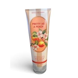 Bath & Body Works Lavender Vanilla Aromatherapy Body Cream, Ultimate Hydration Moisturizer with Shea Butter & Hyaluronic Acid for Dry Skin, 8 fl oz – 1 Pack(Pretty as a Peach (Bottle Design May Vary))