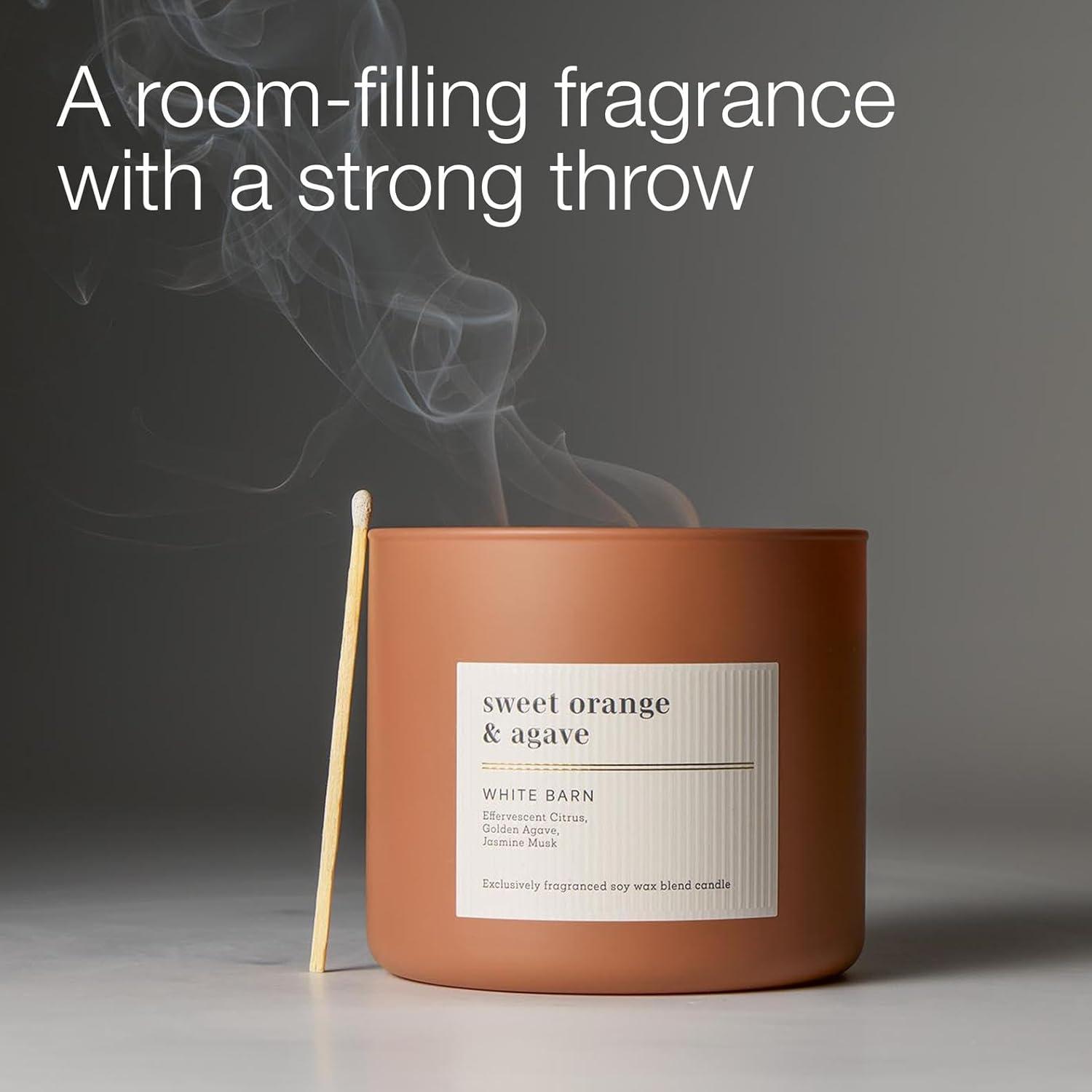 image:imageBath amp Body Works 3Wick Candle Sweet Orange amp Agave Citrus Candle Strong Throw LongLasting Burn Up to 45 Hours Exclusively Fragranced Soy Wax Blend 145 oz 2 Pack