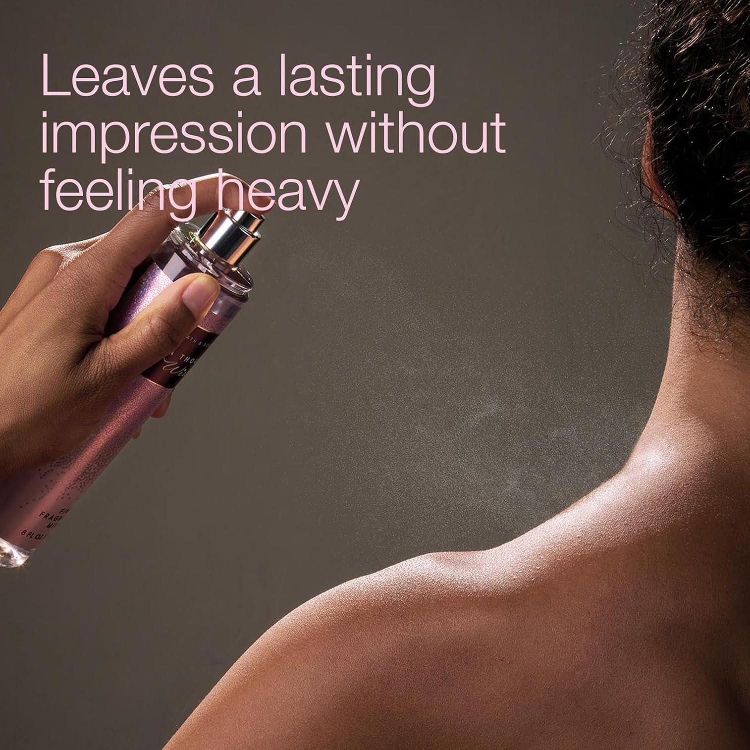image:imageBath amp Body Works A Thousand Wishes Fine Fragrance Mist Body Spray amp Perfume for Women LongLasting Personal Fragrance Sparkling Prosecco amp Peony Scent 8 fl oz 1 Pack