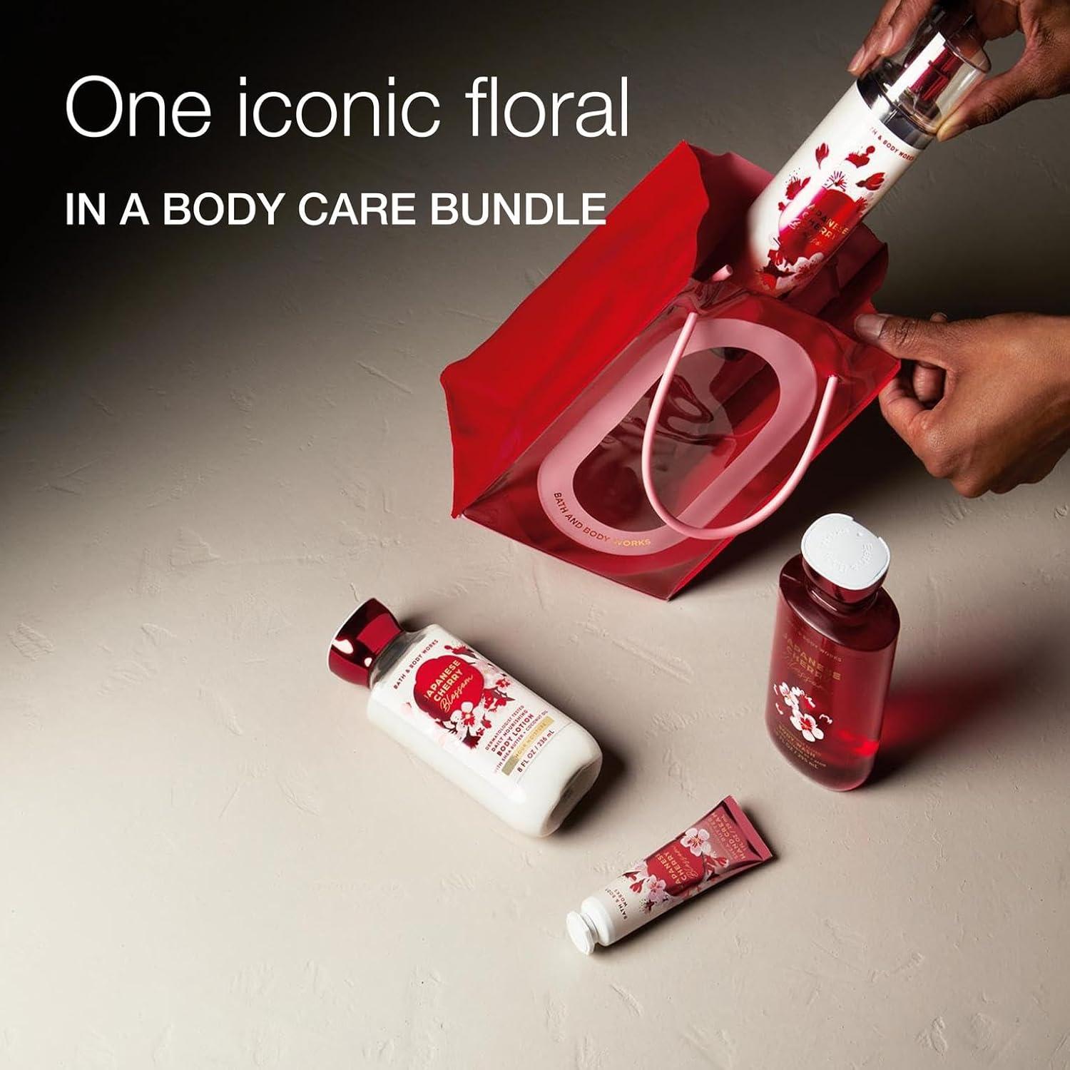 image:imageBath amp Body Works Japanese Cherry Blossom Gift Set with Body Wash Fine Fragrance Mist Lotion amp Hand Cream Personal Care Collection for Gifting or Individual Use Iconic Floral Scent 1 Pack