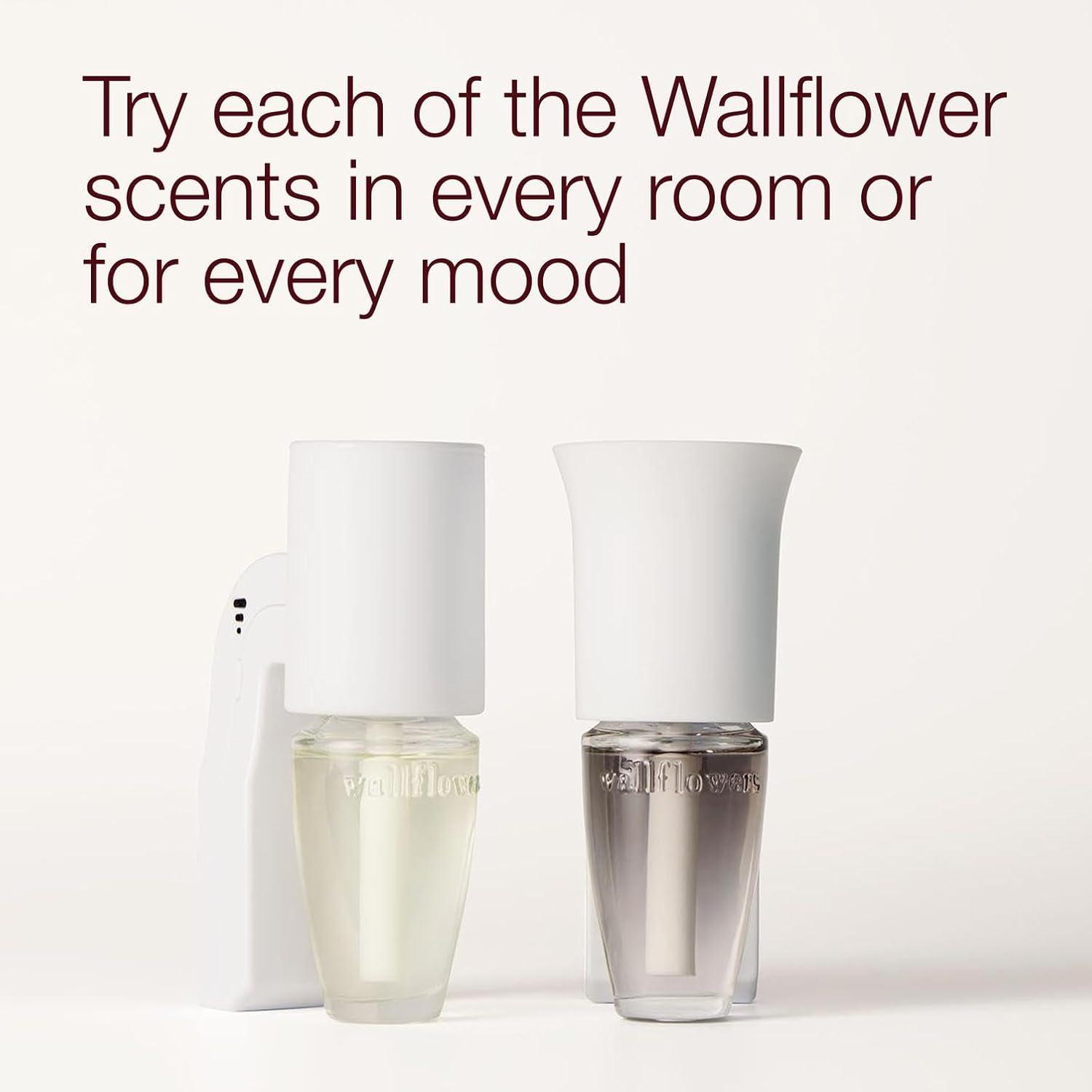 image:imageBath amp Body Works Wallflowers Fragrance Plug White Scent Control PlugIn Air Freshener Device with 3 Intensity Levels for Bedrooms Bathrooms amp Living Spaces 1 Pack