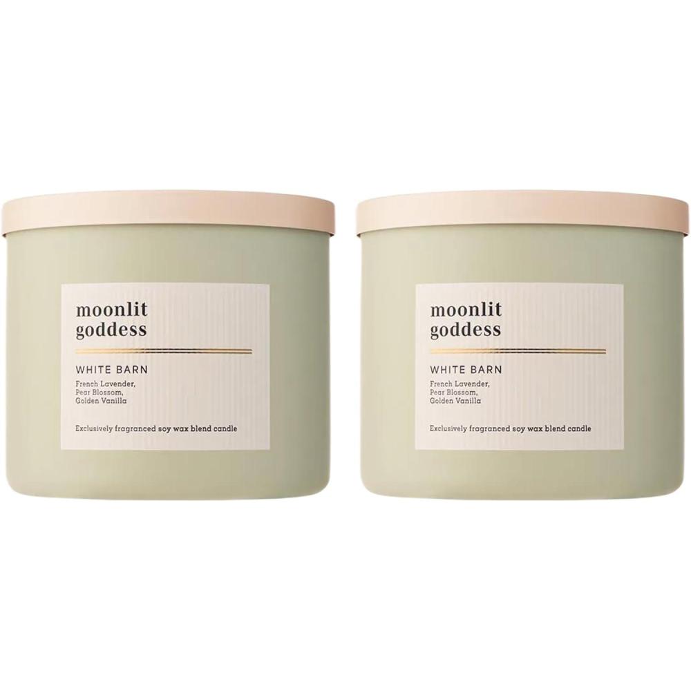 image:imageBath amp Body Works 3Wick Candle Moonlit Goddess Candle Strong Throw LongLasting Burn Up to 45 Hours Exclusively Fragranced Soy Wax Blend 145 oz 2 Pack