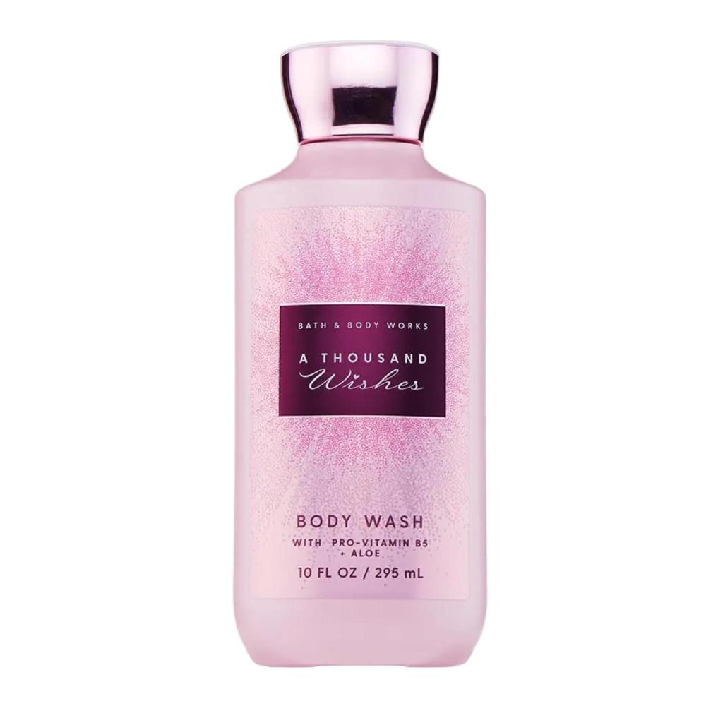 image:imageBath amp Body Works A Thousand Wishes Body Wash Nourishing Cleanser with ProVitamin B5 amp Aloe Prosecco amp Peony Scent Gentle for Daily Use 10 fl oz 1 Pack