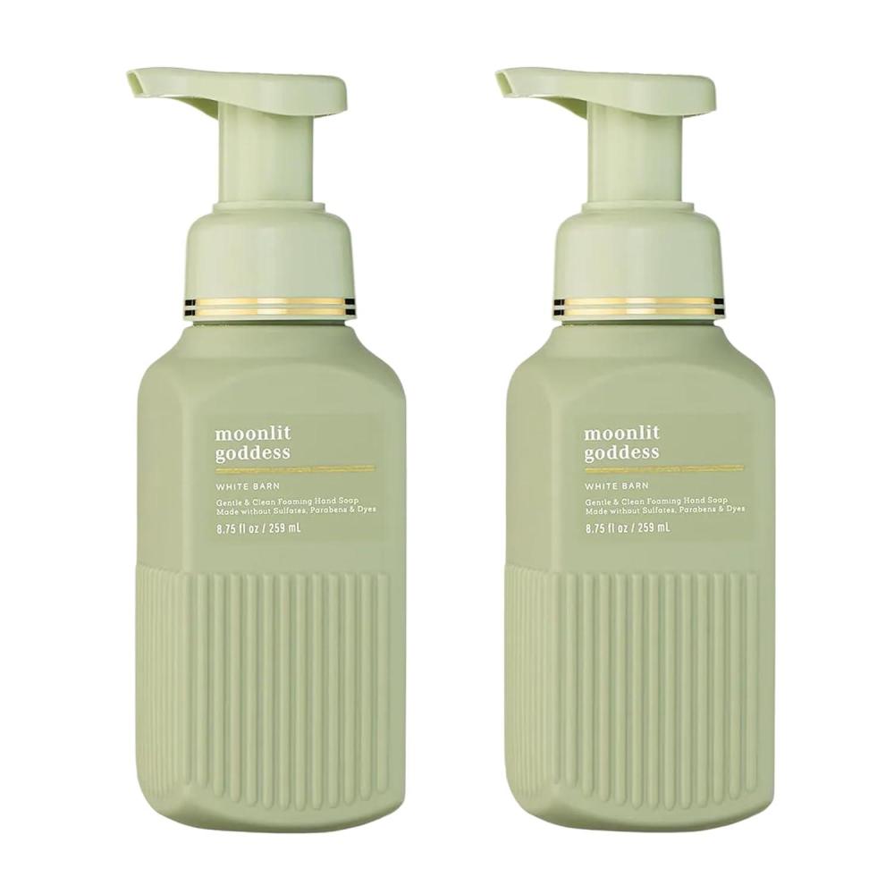 image:imageBath amp Body Works Gentle amp Clean Foaming Hand Soap Moonlit Goddess Scent NonDrying Made Without Sulfates amp Parabens Foaming Hand Wash for Kitchen amp Bathroom 875 fl oz 2 Pack