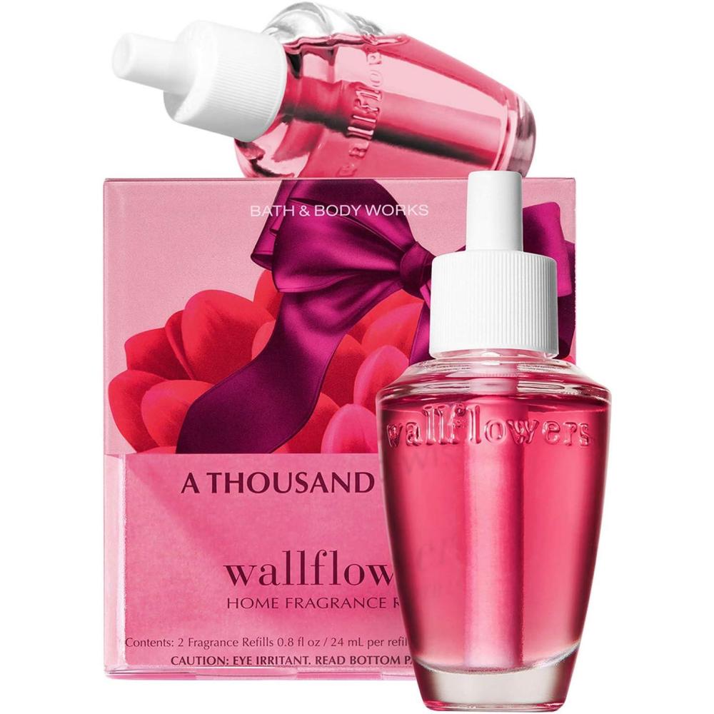 image:imageBath amp Body Works Wallflowers Refills Eucalyptus Spearmint Scent PlugIn Air Freshener Refills for Bedrooms Bathrooms amp Living Spaces 2 PackAlmond