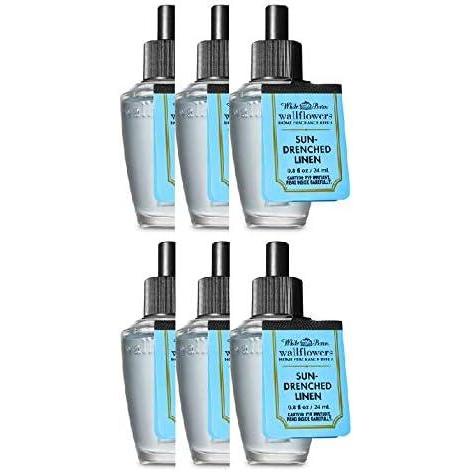 image:imageBath amp Body Works Wallflowers Refills Eucalyptus Spearmint Scent PlugIn Air Freshener Refills for Bedrooms Bathrooms amp Living Spaces 2 PackSun DrenchedLinen