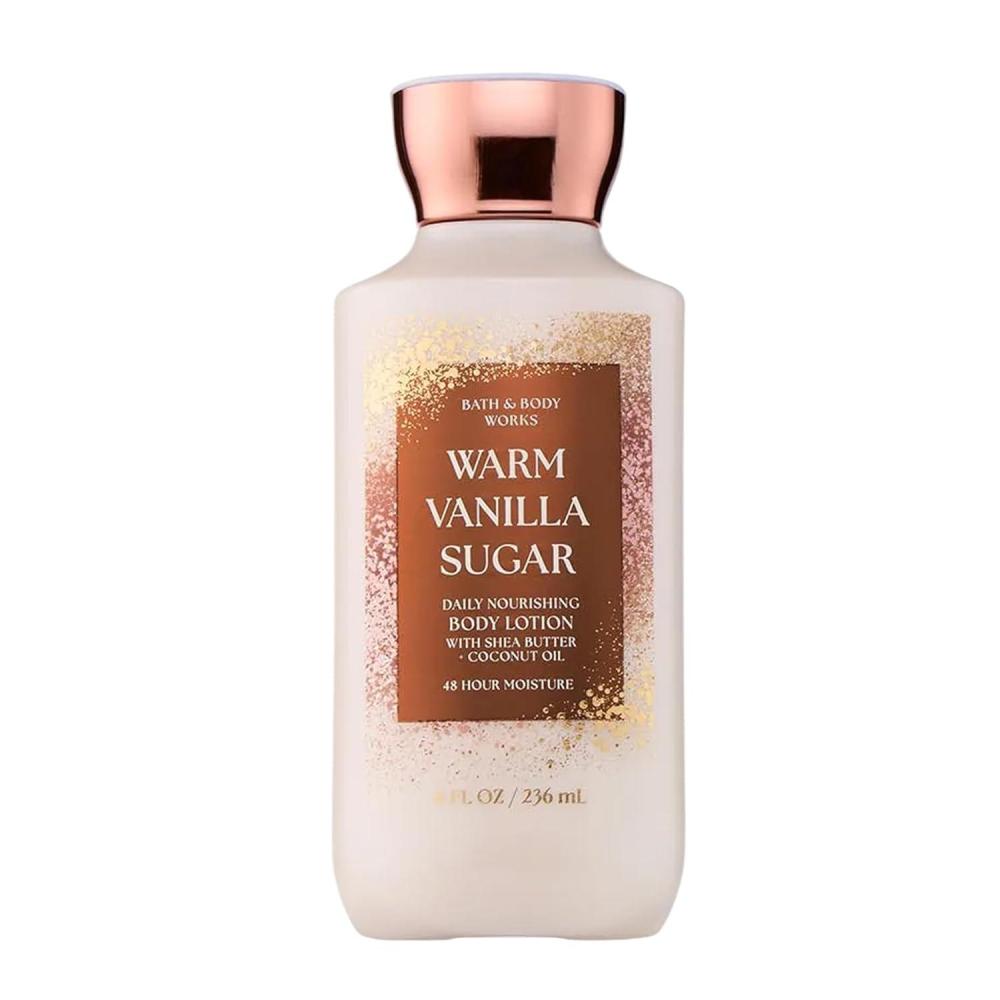 image:imageBath amp Body Works Warm Vanilla Sugar Body Lotion Lightweight Daily Moisturizer with Shea Butter amp Coconut Oil Sparkling Sugar and Sweet Vanilla Scent 8 fl oz 1 Pack