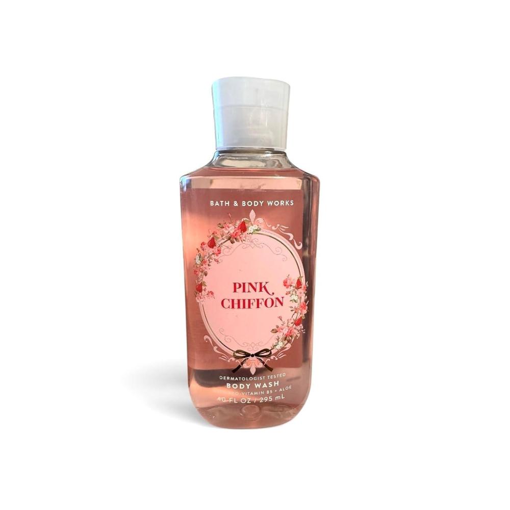 image:imageBath amp Body Works Warm Vanilla Sugar Body Wash Nourishing Cleanser with ProVitamin B5 amp Aloe Sparkling Sugar and Sweet Vanilla Scent Gentle for Daily Use 10 fl oz  2 PackPink Chiffon