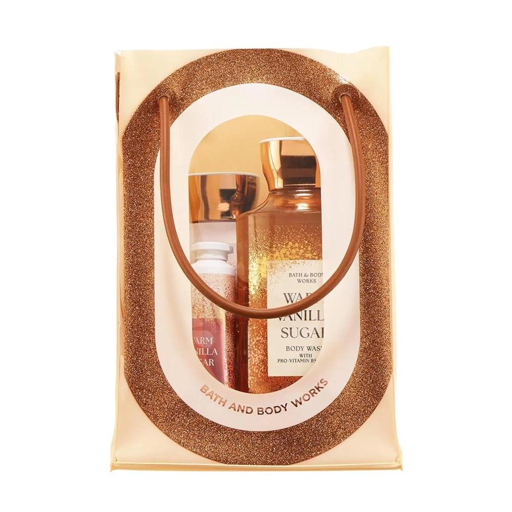 image:imageBath amp Body Works Warm Vanilla Sugar Gift Set with Body Wash Fine Fragrance Mist Lotion amp Hand Cream  Personal Care Collection for Gifts or Individual Use Sugar and Sweet Vanilla Scent  1 Pack
