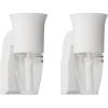 image:imageBath amp Body Works Wallflowers Fragrance Plug White Flare Design Plugin Air Freshener Device for Bedrooms Bathrooms amp Living Spaces  2 Pack