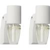 image:imageBath amp Body Works Wallflowers Fragrance Plug White Scent Control PlugIn Air Freshener Device with 3 Intensity Levels for Bedrooms Bathrooms amp Living Spaces  2 Pack