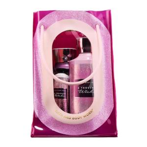 Bath & Body Works A Thousand Wishes Gift Set with Body Wash, Fine Fragrance Mist, Lotion, & Hand Cream – Personal Care Collection for Gifting or Individual Use, Prosecco & Peony Scent – 1 Pack