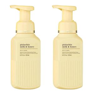 Bath & Body Works Gentle & Clean Foaming Hand Soap, Pistachio Milk & Honey Scent, Non-Drying, Made Without Sulfates & Parabens, Foaming Hand Wash for Kitchen & Bathroom, 8.75 fl oz – 2 Pack