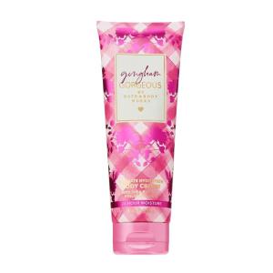 Bath & Body Works Gingham Gorgeous Body Cream, Ultimate Hydration Moisturizer with Shea Butter & Hyaluronic Acid for Dry Skin – Pink Strawberries, Peony Blooms, and Peach Nectar, 8 oz – 1 Pack
