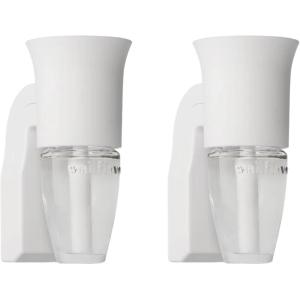 Bath & Body Works Wallflowers Fragrance Plug, White Flare Design, Plug-in Air Freshener Device for Bedrooms, Bathrooms & Living Spaces – 2 Pack