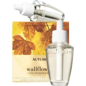 Bath & Body Works Wallflowers Refills, Eucalyptus Spearmint Scent, Plug-In Air Freshener Refills for Bedrooms, Bathrooms & Living Spaces, 2 Pack(Autumn)