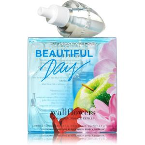 Bath & Body Works Wallflowers Refills, Eucalyptus Spearmint Scent, Plug-In Air Freshener Refills for Bedrooms, Bathrooms & Living Spaces, 2 Pack(Beautiful Day)