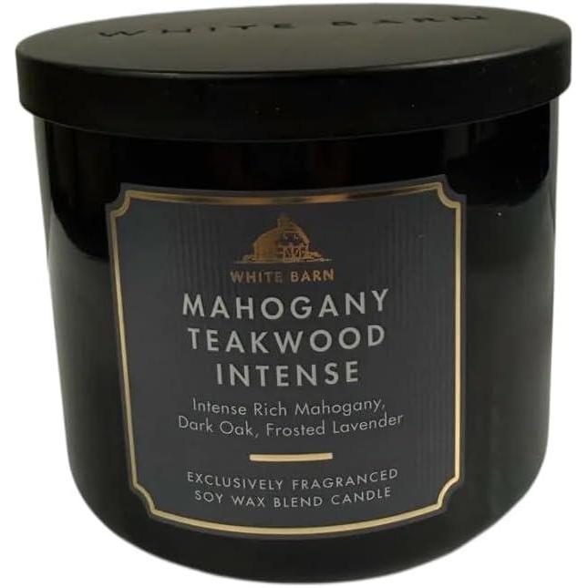image:imageBath amp Body Works Mahogany Teakwood Intense 3Wick Candle