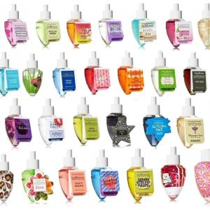 Bath & Body Works – Grab Bag Assorted Bundle of SIX (6) Wallflower Bulbs